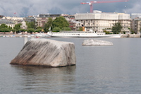 Pierres du Niton Genève lac