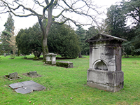 Stèles aux Cimetière des Rois, Genève