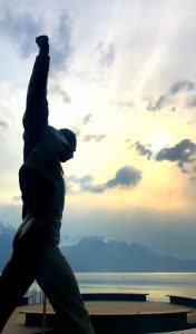 statue freddie mercury memorial montreux suisse riviera queen monument