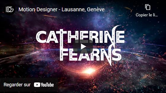 Image cliquable menant vers une vidéo promotionnelle réalisée pour Catherine Fearns