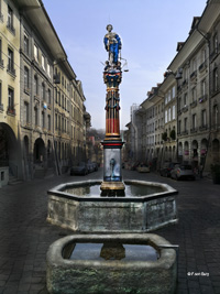 La Fontaine de la Justice à Berne