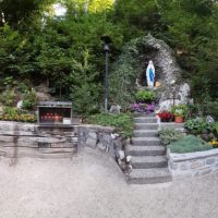 La grotte de Lourdes "Stersmühligrotte" - Fribourg
