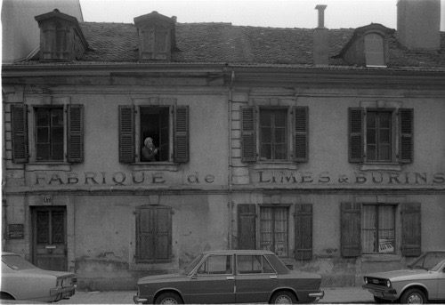la rue Vautier à Carouge